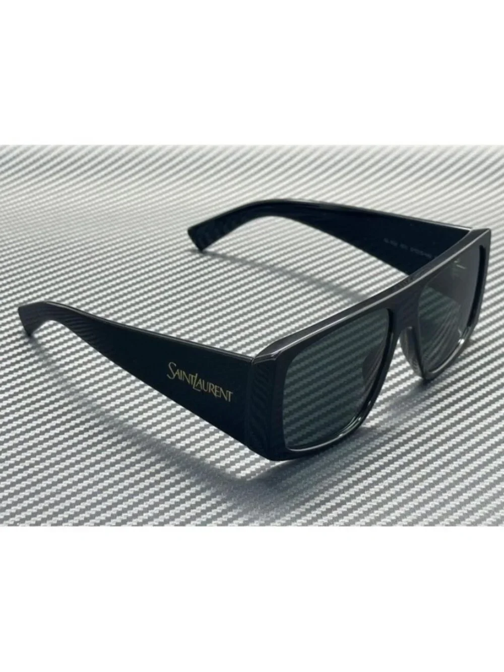 New Saint Laurent Women Black Sunglasses 57-15-140